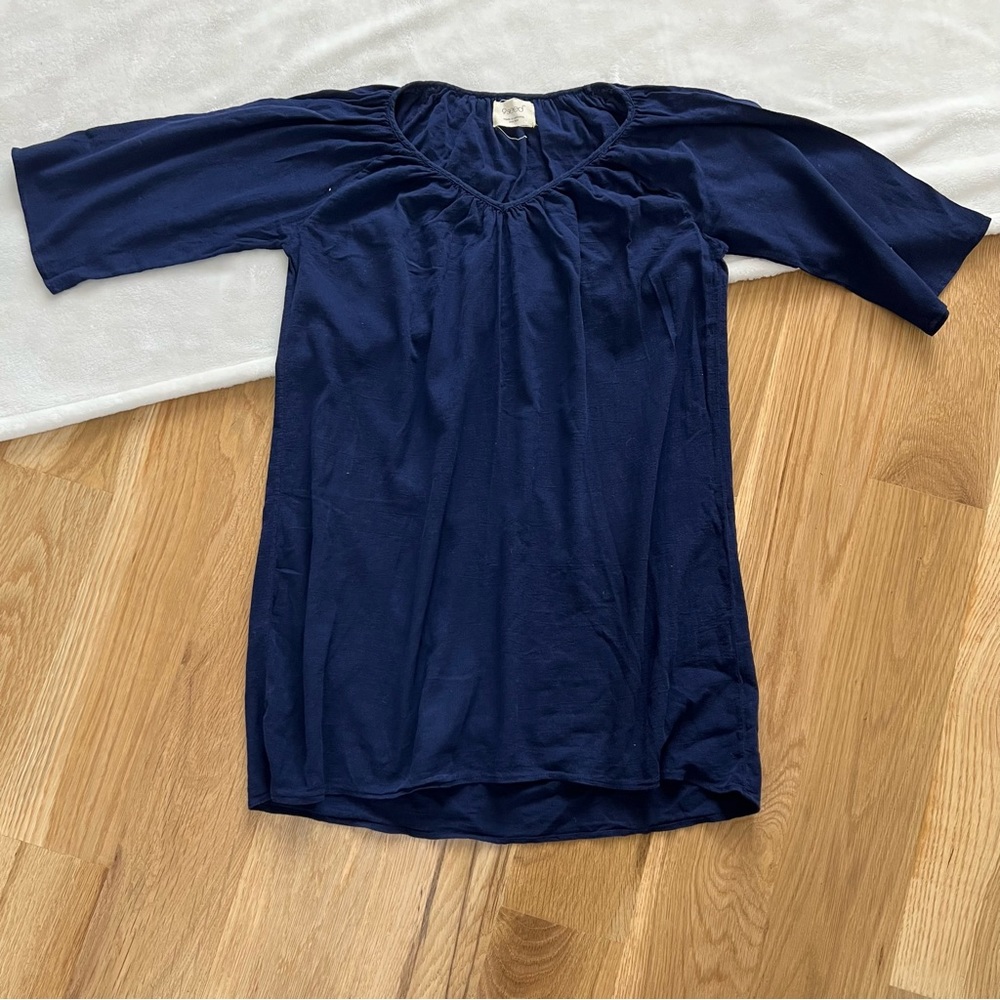 9seed Santa Cruz Cover Up Navy One Size beach vacation tropical summer swim - Picture 2 of 8